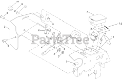 Exmark 135-0192 - Exmark Spreader Attachment (SN: 406294345 - 408644345) (Rev A) (2020)