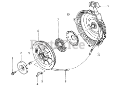 Kawasaki FB460V-HS01 - Kawasaki Engine Recoil Starter