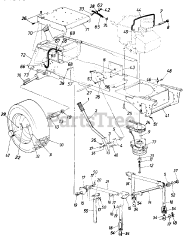 MTD 14815-9 - MTD Garden Tractor (1989)