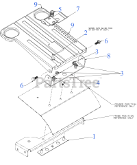 Cub Cadet XT1-GT 54 KH FAB (14AQA3TMA10) - Cub Cadet 54" XT1 Enduro Garden Tractor, Fab Deck, Kohler (2023) Seat Adjustment