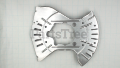 Snapper 491304 Use 696040: Backplate/Nut Assy