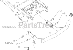 Craftsman 247.204420 (13AQA1ZT099) - Craftsman T8200 Lawn Tractor (2016) Bumper
