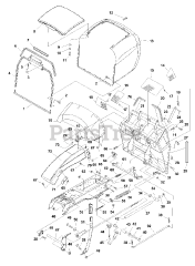 Simplicity 1693970 - Simplicity Baron 40" Lawn Tractor, 18hp