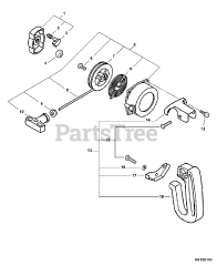 Shindaiwa SV 212 - Shindaiwa Shredder / Vacuum (SN: P02611001001 - P02611999999) Starter, Side Handle