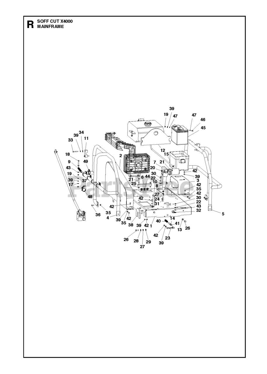 Husqvarna SOFF CUT 4000 Husqvarna Early Entry Saw (201510) MAINFRAME