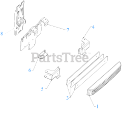 MTD 19B70055OEM - MTD 50" & 54" Double Bagger (2020)