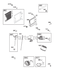 Briggs & Stratton 386447-0464-B5 - Briggs & Stratton Horizontal Engine Lubrication Group