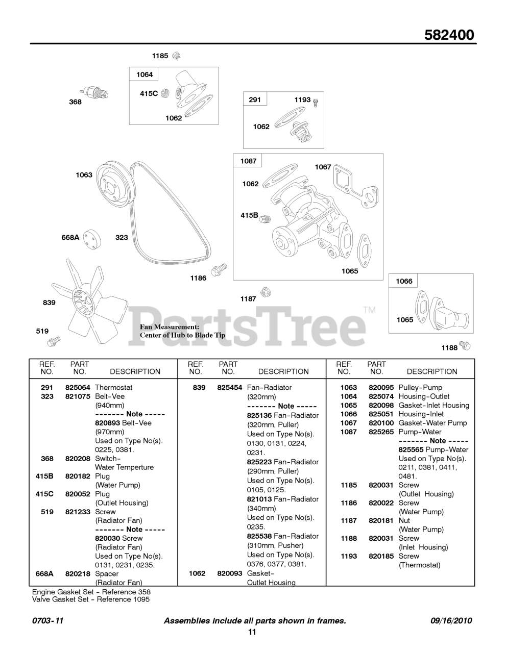 Briggs & Stratton 582447-0105
