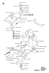 Husqvarna PF 21 AWD (953536501) - Husqvarna Proflex Swedish Riding Mower (2005-04) PROTECTION FRAME