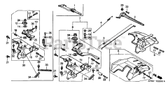 Honda GX390 K1 QDW9 (GCAA) - Honda Engine, Made in Japan (SN: GCAA-2000001 - GCAA-3399999) CONTROL (1)