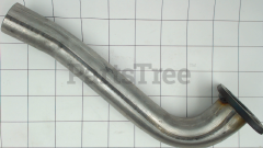 Murray 1727980 Pipe, Exhaust With Flange, Lh, 1-1/4od