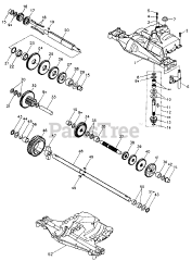 MTD 511-059E400 - MTD Walk-Behind Mower (1991) Transmission