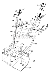 MTD 313-980I031 - MTD Snow Thrower (1993) (Our Own Hardware)