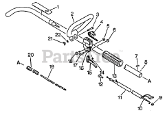 Echo GT-2103 - Echo String Trimmer (SN: 001001 - 031001)