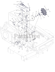 Gravely 992535 (Pro-Turn 572) - Gravely Pro-Turn 72" Zero-Turn Mower, Kawasaki FX (SN: 000101 & Above)