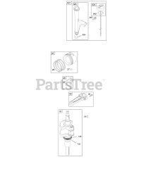Briggs & Stratton 406677-0403-E1 - Briggs & Stratton Vertical Engine Camshaft, Crankshaft, Lubrication, Piston, Rings, Connecting Rod