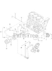 Exmark LZS88CDYM96RW0 - Exmark 96" Lazer Z Diesel Zero-Turn Mower, Yanmar 3TNV88C (SN: 416150475 - 417930745) (Rev B) (2024)