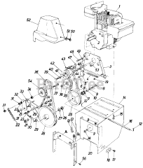 Coast to Coast 481-1276 (317-586-054) - Coast to Coast Snow Thrower (1987) Snow Throwers