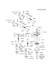 Kawasaki FS481V-AS25 - Kawasaki Engine VALVE/CAMSHAFT
