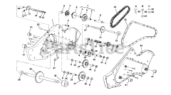 Husqvarna TR 530 (960910017-02) - Husqvarna Rear-Tine Tiller TRANSMISSION