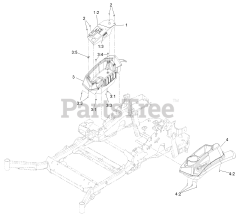 Exmark LZX940EKC606T0 - Exmark 60" Lazer Z X-Series Zero-Turn Mower, Kohler ECV940 (SN: 316000000 - 399999999) (2016) Control Assembly