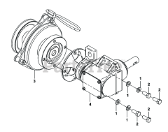 Cub Cadet 59A30046 (59A30046150) - Cub Cadet Power Assist Twin Bagger (2016 & After) Drive Assembly