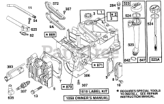Briggs & Stratton 122702-0133-01 - Briggs & Stratton Vertical Engine