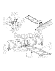 Cub Cadet 59A30020 (59A30020150) - Cub Cadet 72" Snow Blade att2 General Assembly