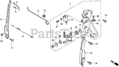 Honda GC135 QHA1 (GCAJ) - Honda Engine, Made in Japan (SN: GCAJ-1000001 - GCAJ-9999999) CONTROL (2)