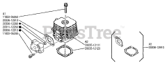 Shindaiwa T 20 - Shindaiwa String Trimmer Cylinder Head