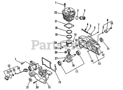 Echo CS-4600 - Echo Chainsaw (SN: 0033241 - 9999999)