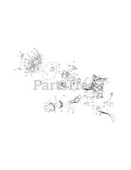 MTD 170-L0 - MTD Engine 170-L0 Crankcase