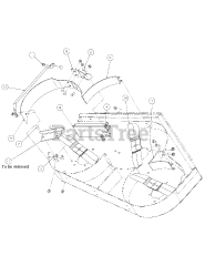 Cub Cadet 59A30010 (59A30010150) - Cub Cadet 54" Mulch Kit att4 54 Inch Mulch Attachment