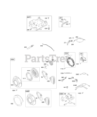 Briggs & Stratton 15Z314-0111-E1 - Briggs & Stratton Horizontal Engine