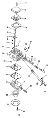 Echo PP-800 - Echo Pole Saw (Type 1) Carburetor  S/N: 001001 - 055504