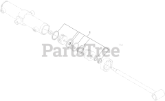 Toro 23208 G (STX-26) - Toro Stump Grinder (SN: 316000001 - 316999999) (2016) Hydraulic Cylinder Assembly No. 117-6441
