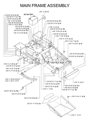Husqvarna iZ 4817 T (968999255) - Husqvarna 48" Zero-Turn Mower (2005-08) MAINFRAME, LEFT SIDE 2