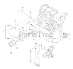 Exmark LZS88CDYM96RW0 - Exmark 96" Lazer Z Diesel Zero-Turn Mower, Yanmar 3TNV88C (SN: 404314159 - 406294344) (2019)
