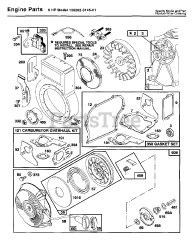 Electrolux/AYP 8932 - Electrolux/AYP Tiller ENGINE