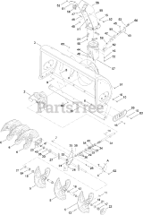 Toro OEM-190-032 - Toro 42" Two-Stage Snow Thrower Attachment (2010)
