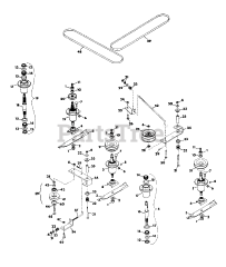 Gravely 38570 - Gravely 50" Deck for Pro-Walk Mower MOWER DRIVE