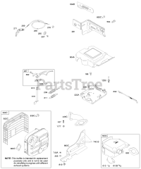 Briggs & Stratton 21A114-0017-E1 - Briggs & Stratton Horizontal Engine Controls, Governor Spring