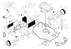Poulan 961420106-00 - Poulan Walk-Behind Mower (2012-03)