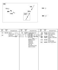 Briggs & Stratton 243432-1145-01 - Briggs & Stratton Horizontal Engine Carburetor Parts, Nozzle, High Speed Valve