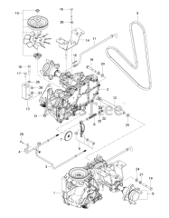 Poulan Pro PX 46 Z (967702601-00) - Poulan Pro 46" Zero-Turn Mower (2018-01)