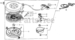 Honda HR21 K2 PDAM (R21K2) - Honda 21" Walk-Behind Mower, Made in Japan (SN: HR21K2-1200141 - HR21K2-9999999)