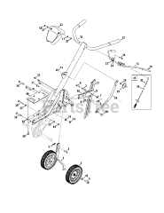 Craftsman 247.299342 (21A-34M8799) - Craftsman Tiller (2015)