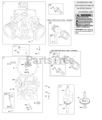 Briggs & Stratton 358777-0121-G1 - Briggs & Stratton Vertical Engine