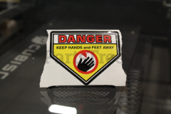 Simplicity 13871 Danger Cut Finger Decal - image 1