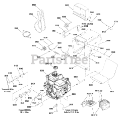 Simplicity P 1738 E (1695992) - Simplicity 38" Snow Thrower, 16.5hp